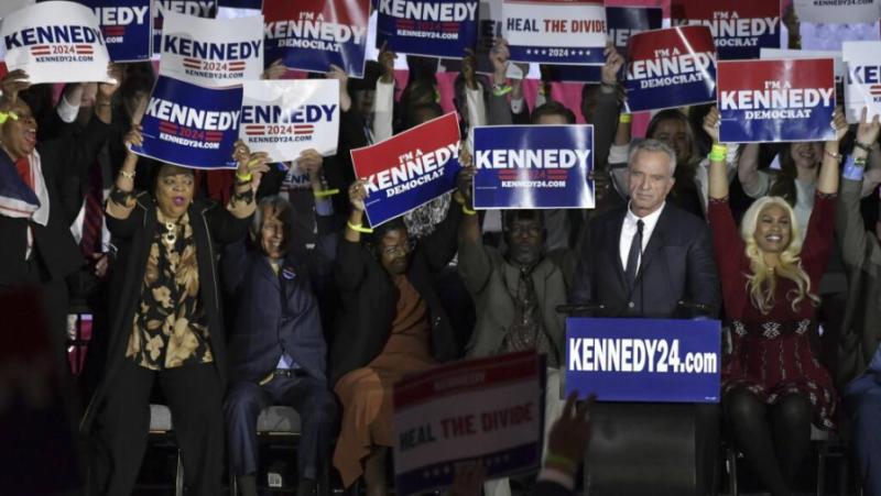 Робърт Кенеди, който се кандидатира за президент, обяви необходимостта от