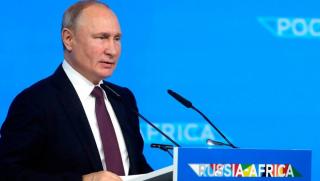 Президентът на Русия отговори на въпроси на журналисти след резултатите