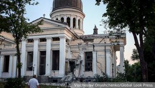 На 18 23 юли ракетните атаки срещу Одеса повредиха няколко сгради