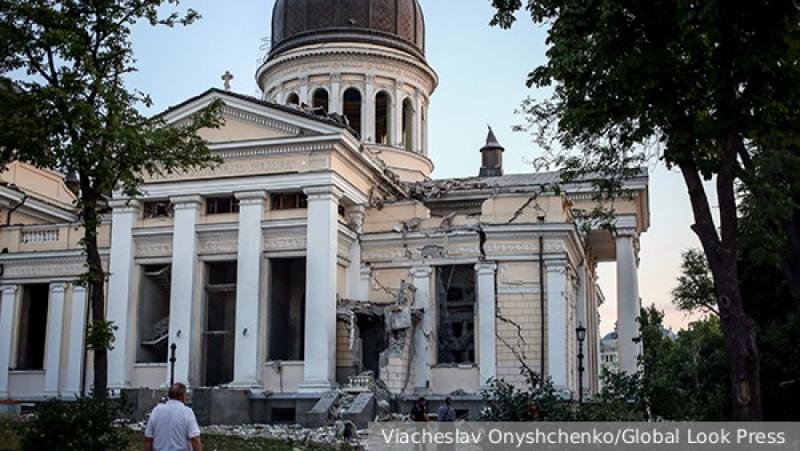 На 18-23 юли ракетните атаки срещу Одеса повредиха няколко сгради