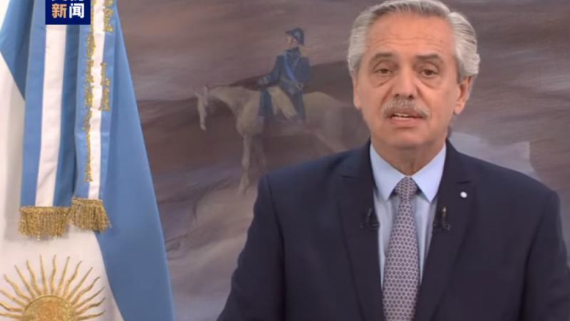 На 24 август аржентинският президент Алберто Фернандес заяви в телевизионно