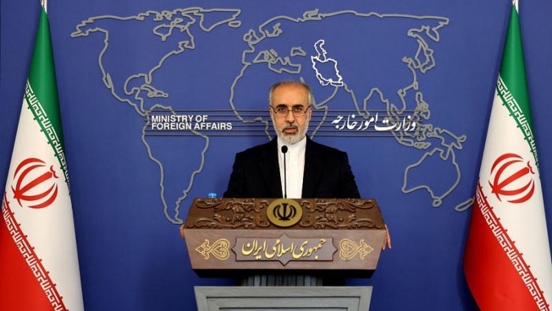 Вчера, на пресконференция говорителят на иранското Външно министерство Насер Канани