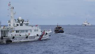 Днес говорител на китайската морска полиция обяви че два ремонтни