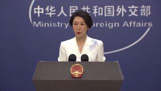 На 13 септември на редовната пресконференция на китайското Външно министерство