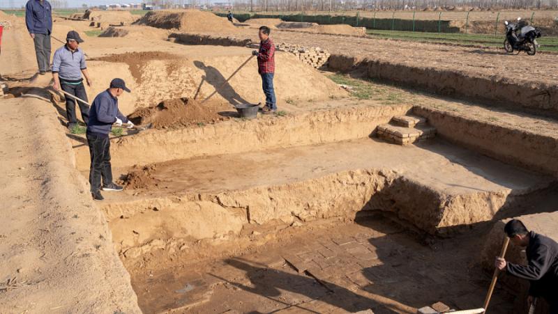 Археолози в северната китайска провинция Хъбей откриха руини на древен