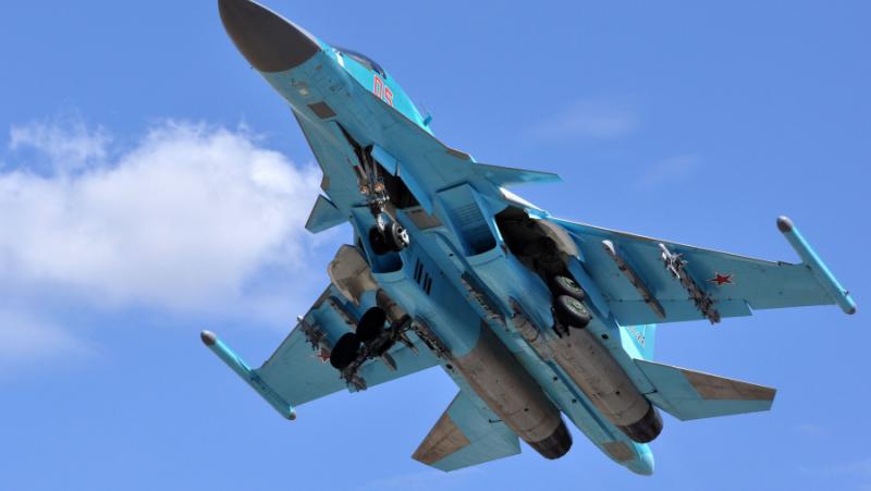 Руските фронтови бомбардировачи Су-34 с крилати ракети с голям обсег