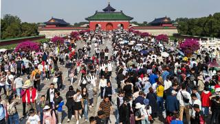 Вътрешният туристически пазар на Китай е генерирал повече от 750