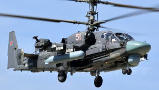 Руските войски продължават да получават ударни хеликоптери Ка 52М Ходът на