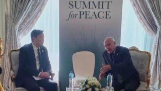 В рамките на срещата на върха за Палестина провела се
