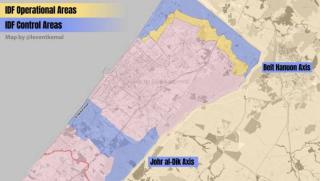 Вечерта на 2 ноември Цахал обявиха че са завършили обкръжаването
