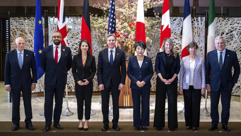 Външните министри на Г-7 да предложат как да бъдат изградени