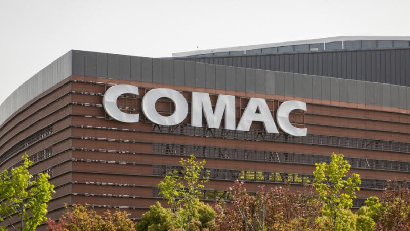 Китайският самолет C919 е превозил повече от 50 000 пътници,