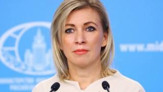 Официалният представител на руското външно министерство Мария Захарова заяви че