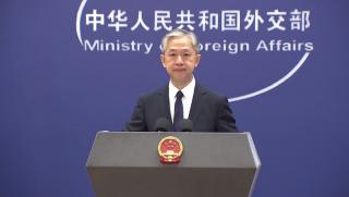 На 1 декември говорителят на китайското Външно министерство Уан Уънбин