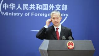 На днешната пресконференция на Външно министерство говорителят Уан Уънбин коментира