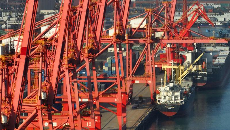 Обемът на външната търговия на Китай през ноември тази година