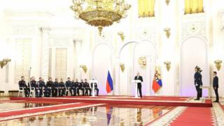 Съобщението на руския президент Владимир Путин че ще се кандидатира