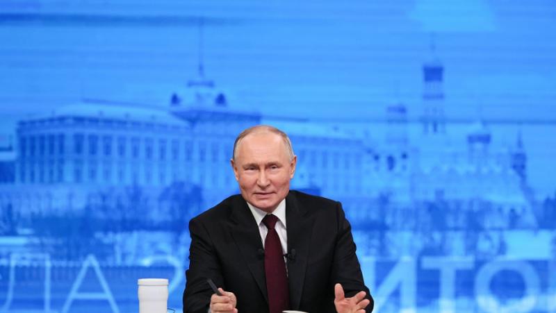 На 14 декември в Москва руският президент Владимир Путин проведе