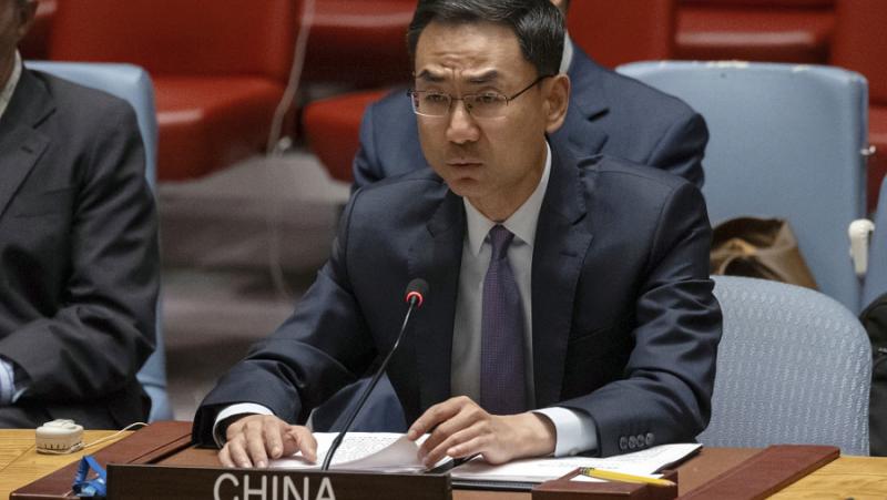 На 19 декември китайският зам.-постоянен представител в ООН Гън Шуан