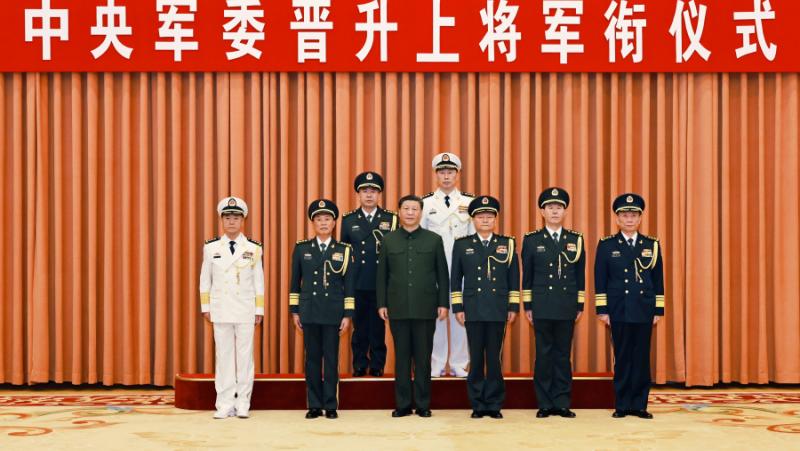 Днес в Пекин, в присъствието на председателя на Централната военна
