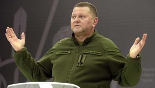Главнокомандващият Въоръжените сили на Украйна Валерий Залужни се оказа в