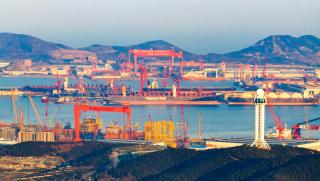Китай, първо място, корабостроене, 14 поредни години