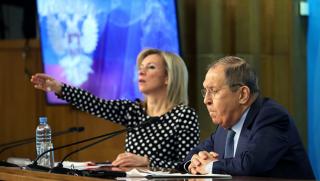 Пресконференцията на руския външен министър Сергей Лавров за резултатите от