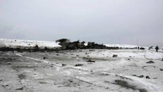 Военнотранспортен самолет Ил 76 на руската армия се разби в Корочански