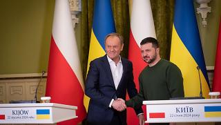 Полският премиер Доналд Туск посети Киев в понеделник 21 януари