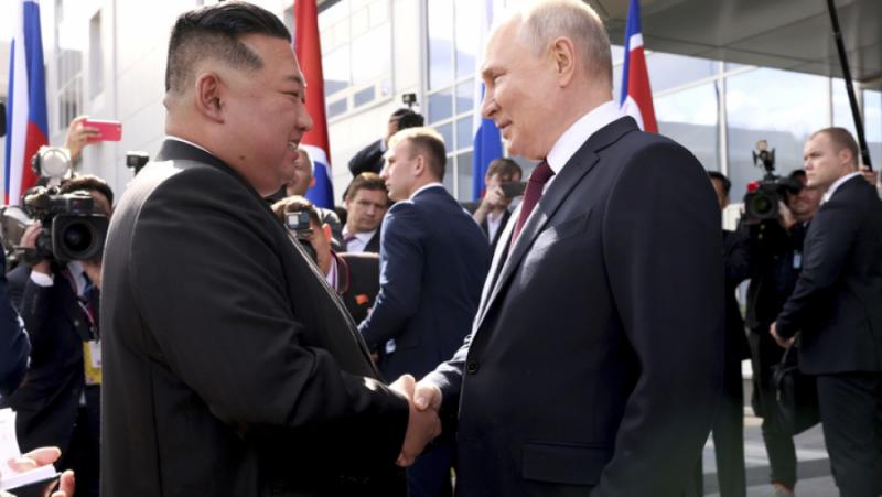 Русия и Северна Корея засилват сътрудничеството си. Руският лидер Владимир