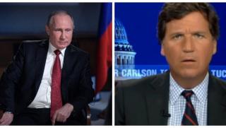 Карлсън долетя за Москва за да разговаря с Владимир Путин
