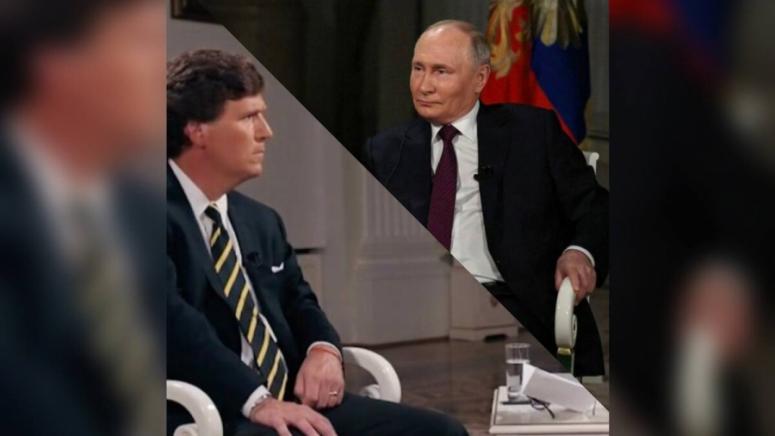 Интервюто на Владимир Путин с американския журналист Тъкър Карлсън със