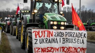 Полски фермери, призовават, Путин, ред, Украйна, Брюксел, тяхното правителство