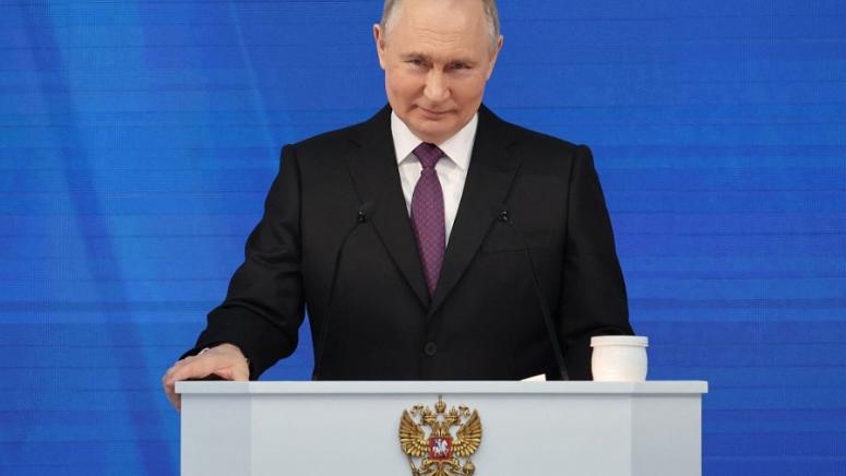 В годишното си обръщение към нацията руският президент Владимир Путин