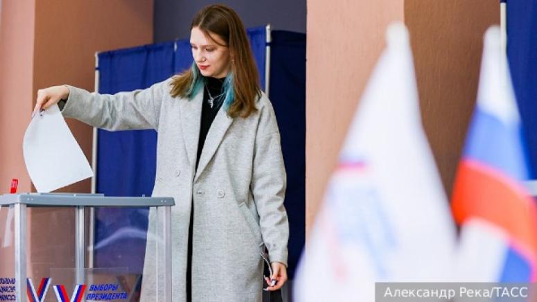 В Русия се провеждат президентски избори Според резултатите от първия