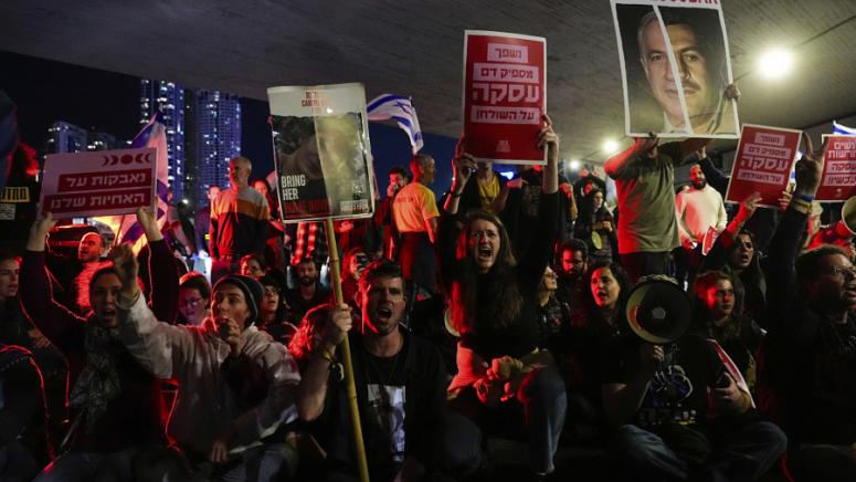 Хиляди израелци, протестираха, военни действия, правителство, Газа