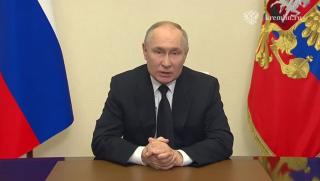 Обръщение, Владимир Путин, руския народ, терористичния акт, Крокус