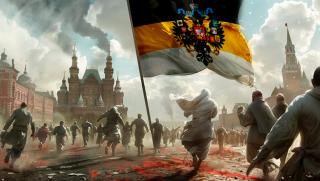 Руските символи, бутат, Москва, гости, Юга решават, флагове, веят, руснаци