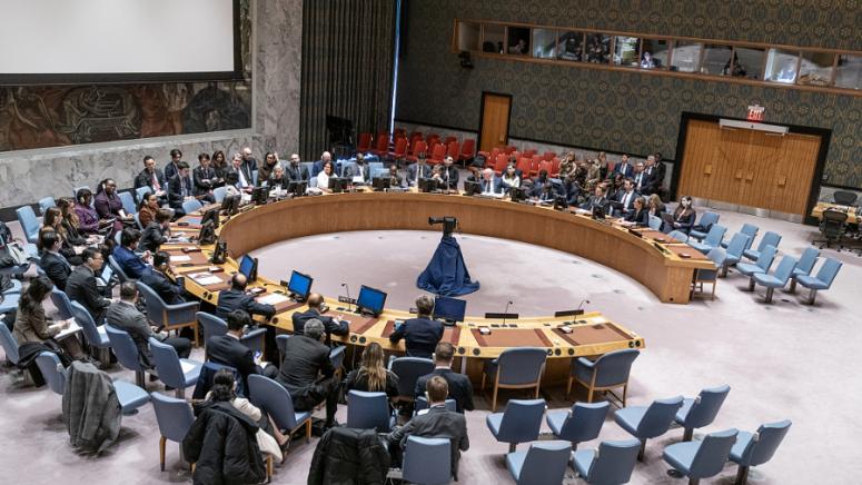 На 27 март Съветът за сигурност на ООН излезе с