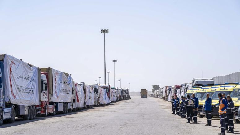 Китайски хранителни помощи, Газа, Египет