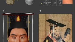 Учени, образа, древен китайски император