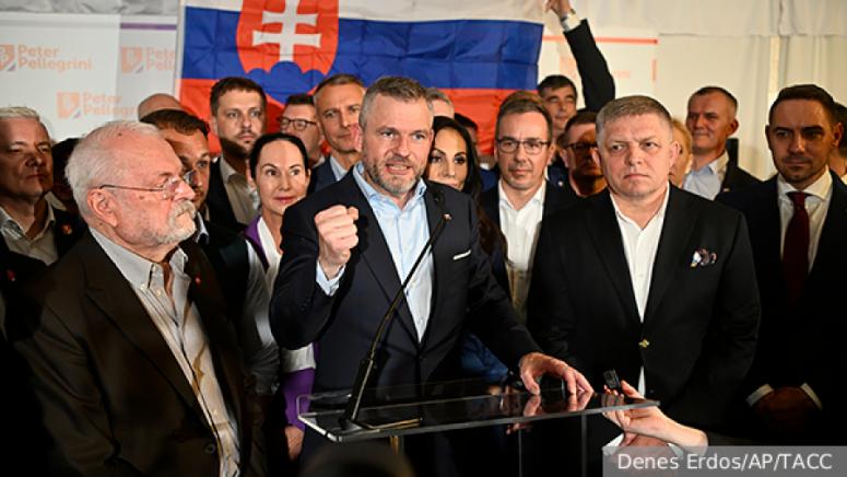Кандидат който се противопоставя на подкрепата за Украйна спечели президентските