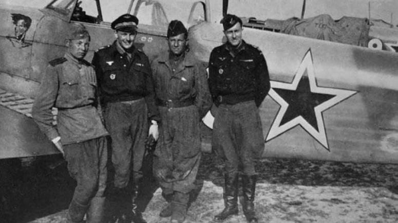 руски войници,  френски летци, Втора световна война