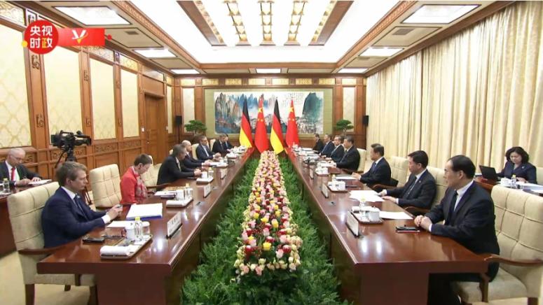 Си Дзинпин, китайско-германското сътрудничество, полза, двете страни, целия свят