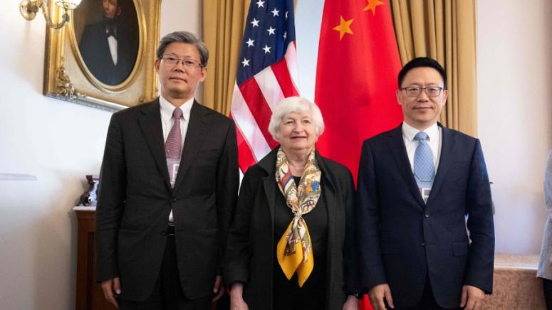 На 16 април 2024 г Китайско американската работна група по финансови