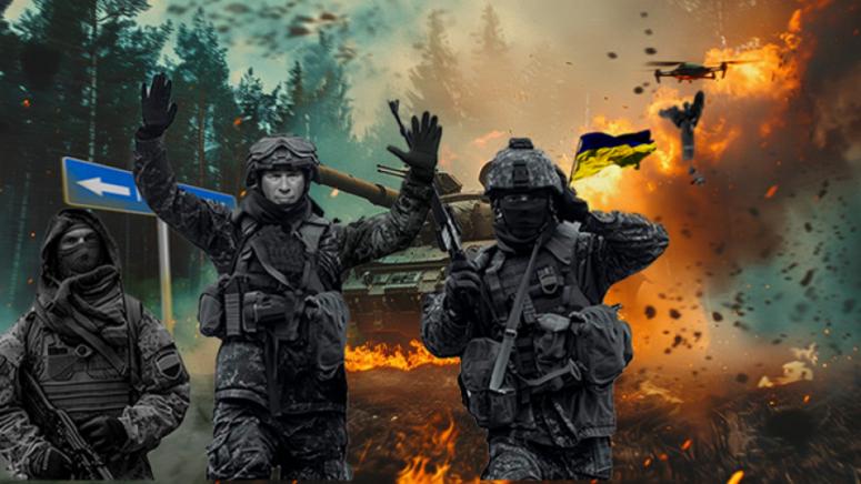 За да оцелеят украинските войници преплуват Днепър На десния бряг