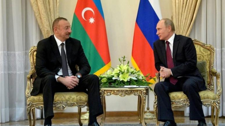 На 22 април президентите на Русия и Азербайджан се срещнаха