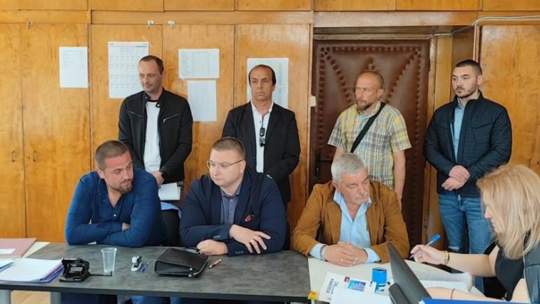 ЛЕВИЦАТА регистрира листата си в РИК Благоевград за изборите за народни