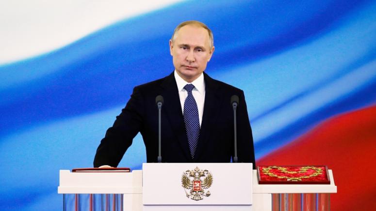 Владимир Путин встъпва в длъжност като президент за пети път
