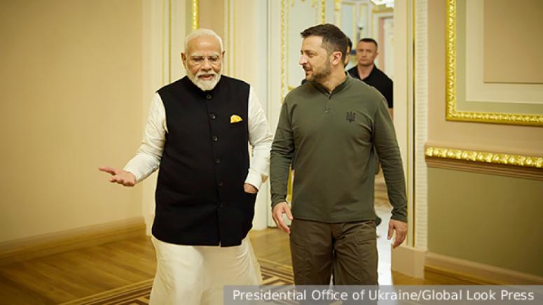 Индийският премиер Нарендра Моди се обади на руския президент Владимир